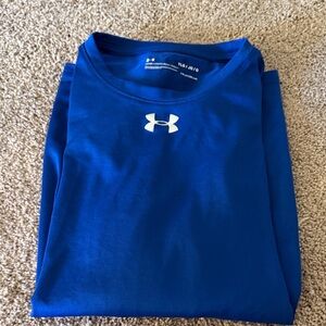 Under Armour Royal Blue Crew Neck Shirt